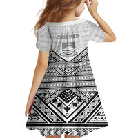 Personalised Kiribati Gospel Day Family Matching Off Shoulder Maxi Dress and Hawaiian Shirt Coat Of Arms Polynesian Pattern LT05 - Polynesian Pride