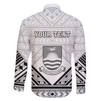 Personalised Kiribati Gospel Day Family Matching Short Sleeve Bodycon Dress and Hawaiian Shirt Coat Of Arms Polynesian Pattern LT05 - Polynesian Pride