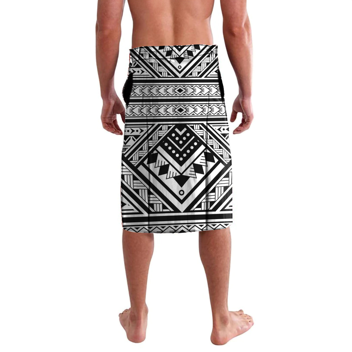 Personalised Kiribati Gospel Day Lavalava Coat Of Arms Polynesian Pattern