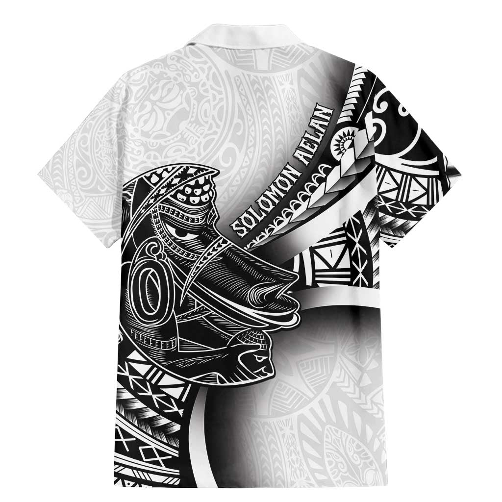 Solomon Islands Nguzunguzu Family Matching Mermaid Dress and Hawaiian Shirt Polynesian Tribal Pattern LT05 - Polynesian Pride