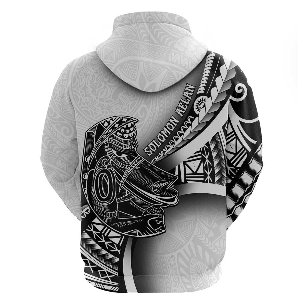 Solomon Islands Nguzunguzu Hoodie Polynesian Tribal Pattern LT05 - Polynesian Pride