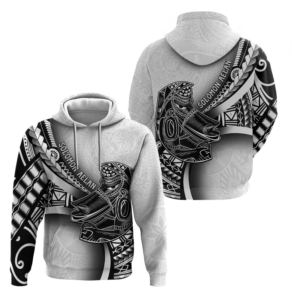 Solomon Islands Nguzunguzu Hoodie Polynesian Tribal Pattern LT05 - Polynesian Pride