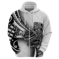 Solomon Islands Nguzunguzu Hoodie Polynesian Tribal Pattern LT05 - Polynesian Pride