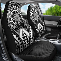Philippines Batok Tribal Inspired Tattoo Black Car Seat Cover LT05 - Polynesian Pride
