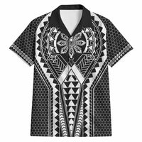 Philippines Batok Tribal Inspired Tattoo Black Hawaiian Shirt LT05 Black - Polynesian Pride