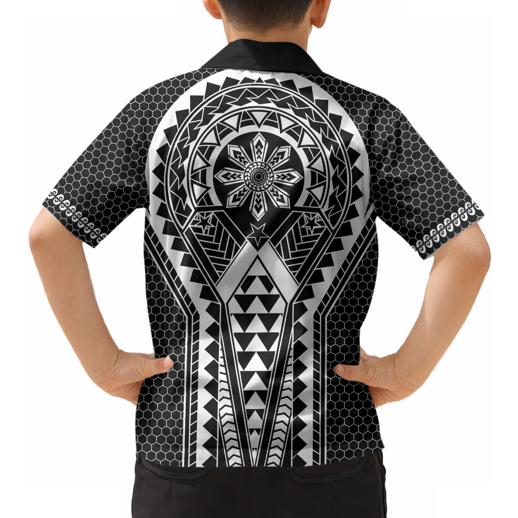Philippines Batok Tribal Inspired Tattoo Black Hawaiian Shirt LT05 - Polynesian Pride