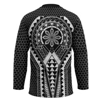 Philippines Batok Tribal Inspired Tattoo Black Hockey Jersey LT05 - Polynesian Pride
