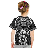 Philippines Batok Tribal Inspired Tattoo Black Kid T Shirt LT05 - Polynesian Pride