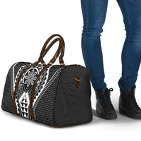 Philippines Batok Tribal Inspired Tattoo Black Travel Bag LT05 - Polynesian Pride