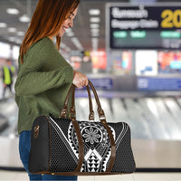 Philippines Batok Tribal Inspired Tattoo Black Travel Bag LT05 - Polynesian Pride
