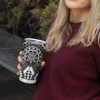 Philippines Batok Tribal Inspired Tattoo Black Tumbler Cup LT05 - Polynesian Pride