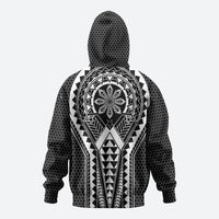 Philippines Batok Tribal Inspired Tattoo Black Zip Hoodie LT05 - Polynesian Pride