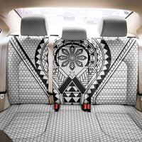 Philippines Batok Tribal Inspired Tattoo White Back Car Seat Cover LT05 - Polynesian Pride
