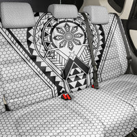 Philippines Batok Tribal Inspired Tattoo White Back Car Seat Cover LT05 - Polynesian Pride