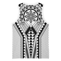 Philippines Batok Tribal Inspired Tattoo White Basketball Jersey LT05 - Polynesian Pride