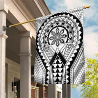 Philippines Batok Tribal Inspired Tattoo White Garden Flag LT05 House Flag White - Polynesian Pride