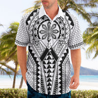 Philippines Batok Tribal Inspired Tattoo White Hawaiian Shirt LT05 - Polynesian Pride