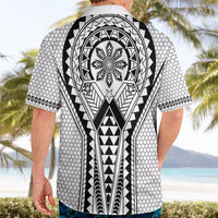 Philippines Batok Tribal Inspired Tattoo White Hawaiian Shirt LT05 - Polynesian Pride