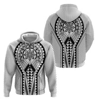 Philippines Batok Tribal Inspired Tattoo White Hoodie LT05 - Polynesian Pride