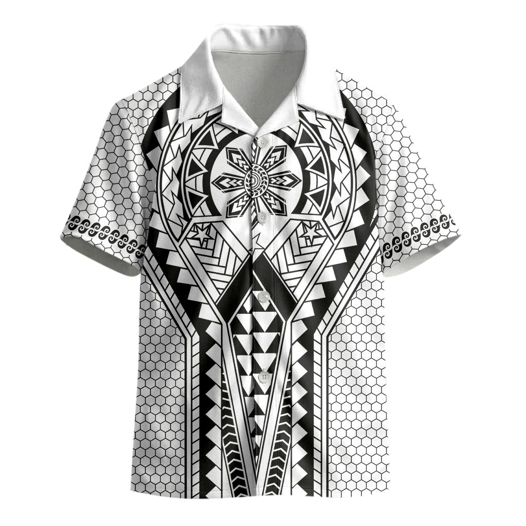 Philippines Batok Tribal Inspired Tattoo White Kid Hawaiian Shirt LT05 - Polynesian Pride