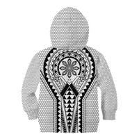 Philippines Batok Tribal Inspired Tattoo White Kid Hoodie LT05 - Polynesian Pride