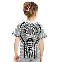 Philippines Batok Tribal Inspired Tattoo White Kid T Shirt LT05 - Polynesian Pride