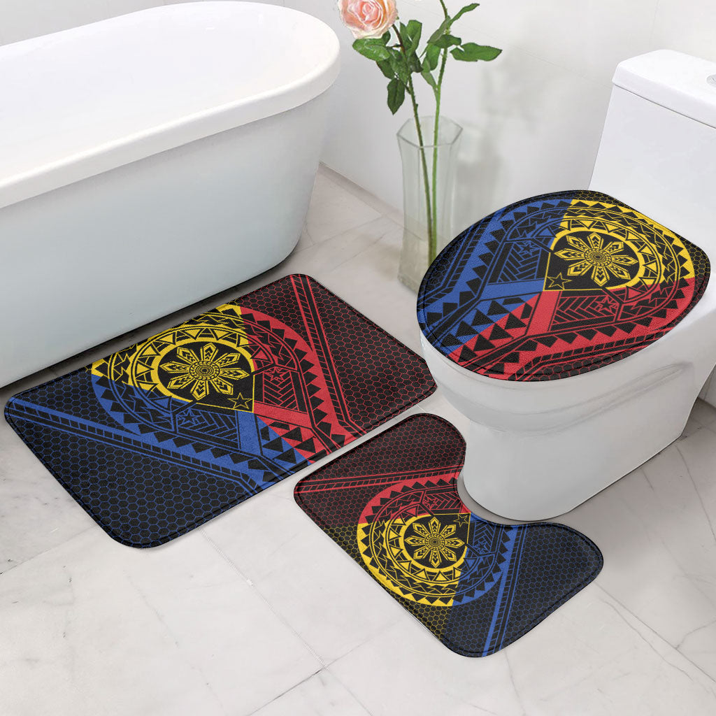 Philippines Batok Tribal Inspired Tattoo Bathroom Set LT05 - Polynesian Pride