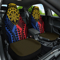 Philippines Batok Tribal Inspired Tattoo Car Seat Cover LT05 One Size Multicolor - Polynesian Pride