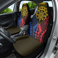 Philippines Batok Tribal Inspired Tattoo Car Seat Cover LT05 - Polynesian Pride