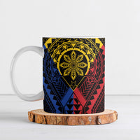 Philippines Batok Tribal Inspired Tattoo Ceramic Mug LT05 Multicolor - Polynesian Pride