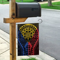 Philippines Batok Tribal Inspired Tattoo Garden Flag LT05 - Polynesian Pride