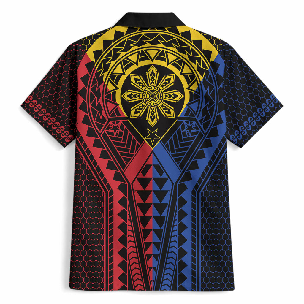 Philippines Batok Tribal Inspired Tattoo Hawaiian Shirt LT05 - Polynesian Pride