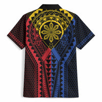 Philippines Batok Tribal Inspired Tattoo Hawaiian Shirt LT05 - Polynesian Pride