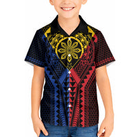 Philippines Batok Tribal Inspired Tattoo Hawaiian Shirt LT05 - Polynesian Pride