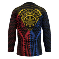 Philippines Batok Tribal Inspired Tattoo Hockey Jersey LT05 - Polynesian Pride