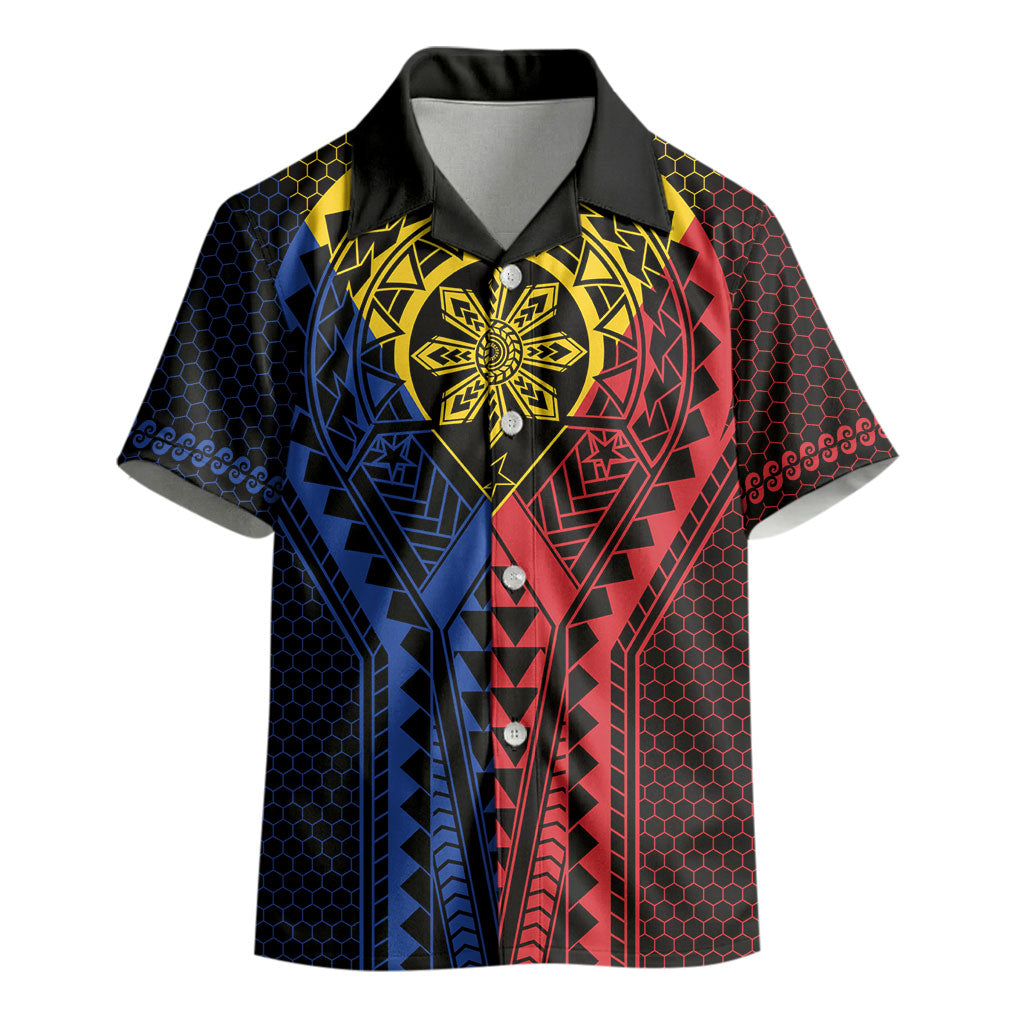 Philippines Batok Tribal Inspired Tattoo Kid Hawaiian Shirt LT05 - Polynesian Pride