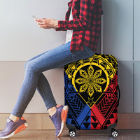 Philippines Batok Tribal Inspired Tattoo Luggage Cover LT05 - Polynesian Pride