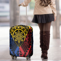 Philippines Batok Tribal Inspired Tattoo Luggage Cover LT05 - Polynesian Pride