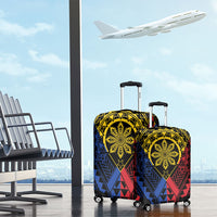 Philippines Batok Tribal Inspired Tattoo Luggage Cover LT05 - Polynesian Pride