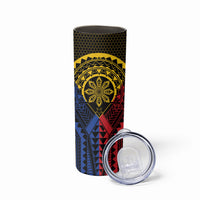 Philippines Batok Tribal Inspired Tattoo Skinny Tumbler LT05 - Polynesian Pride