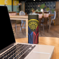 Philippines Batok Tribal Inspired Tattoo Skinny Tumbler LT05 - Polynesian Pride