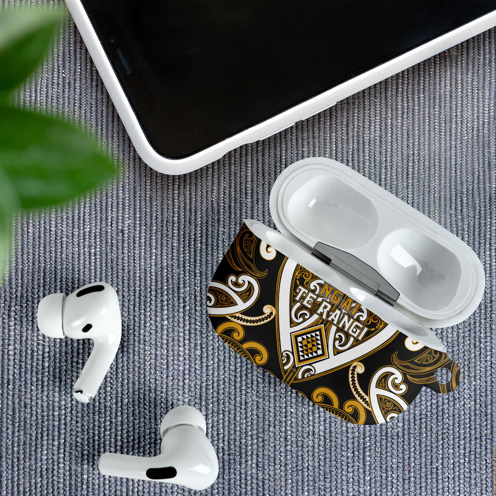 Aotearoa Ngai Te Rangi AirPods Case Maori Tribal Pattern LT05 - Polynesian Pride