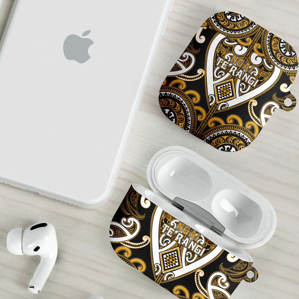Aotearoa Ngai Te Rangi AirPods Case Maori Tribal Pattern LT05 - Polynesian Pride