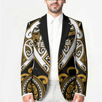 Custom Aotearoa Ngai Te Rangi Blazer Maori Tribal Pattern LT05 - Polynesian Pride