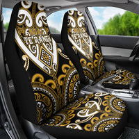Aotearoa Ngai Te Rangi Car Seat Cover Maori Tribal Pattern LT05 - Polynesian Pride