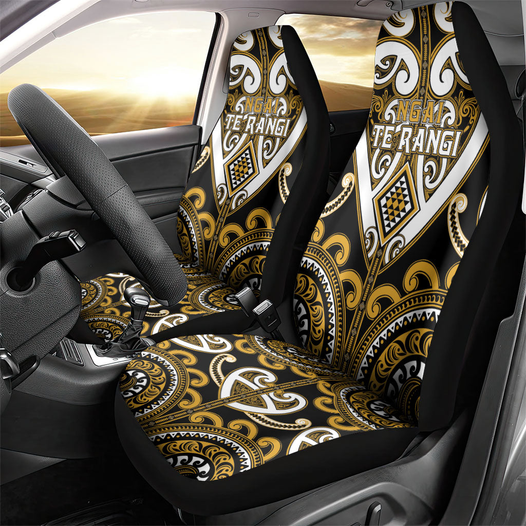 Aotearoa Ngai Te Rangi Car Seat Cover Maori Tribal Pattern LT05 - Polynesian Pride