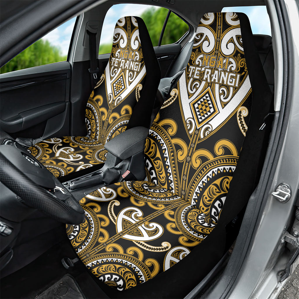 Aotearoa Ngai Te Rangi Car Seat Cover Maori Tribal Pattern LT05 - Polynesian Pride