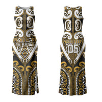 Custom Aotearoa Ngai Te Rangi Couples Matching Tank Maxi Dress and Hawaiian Shirt Maori Tribal Pattern LT05 - Polynesian Pride