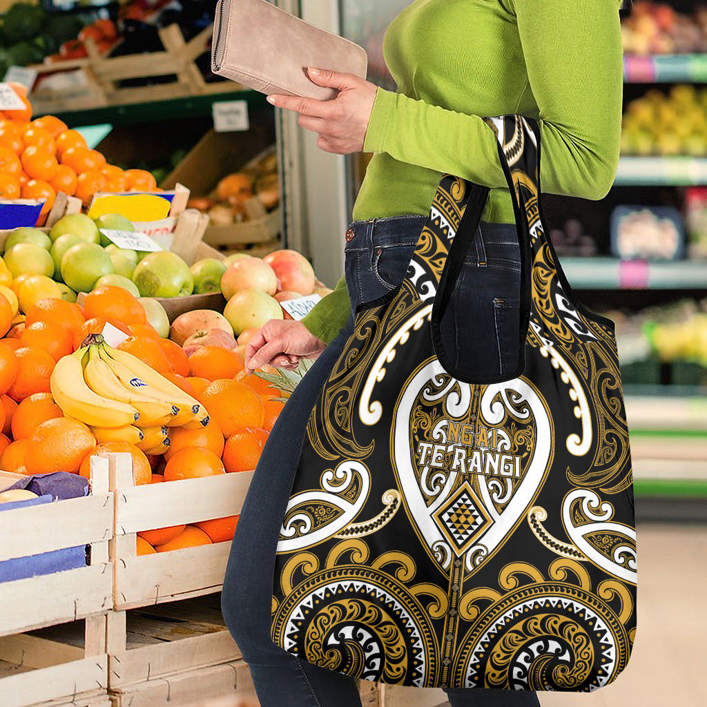 Aotearoa Ngai Te Rangi Grocery Bag Maori Tribal Pattern LT05 - Polynesian Pride