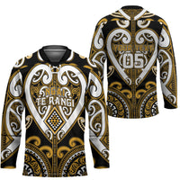 Custom Aotearoa Ngai Te Rangi Hockey Jersey Maori Tribal Pattern LT05 - Polynesian Pride